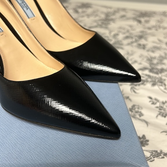 Prada calzature donna Vernice st saffiano pump 38.5 - Picture 9 of 9
